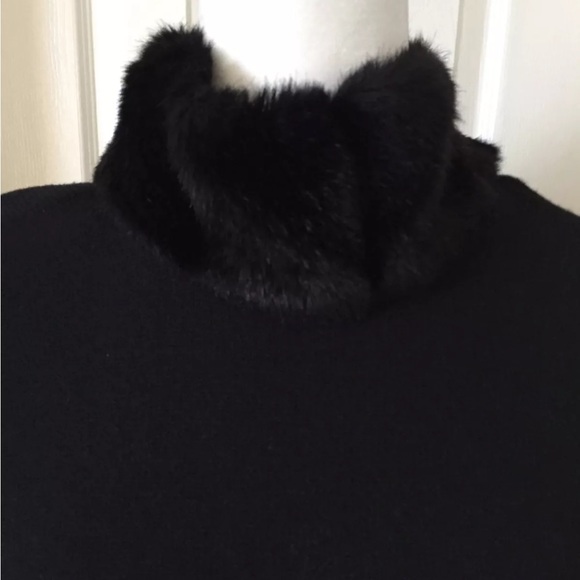 Vintage Dana Buchman Faux Fur Sweater Size S. - Picture 3 of 11